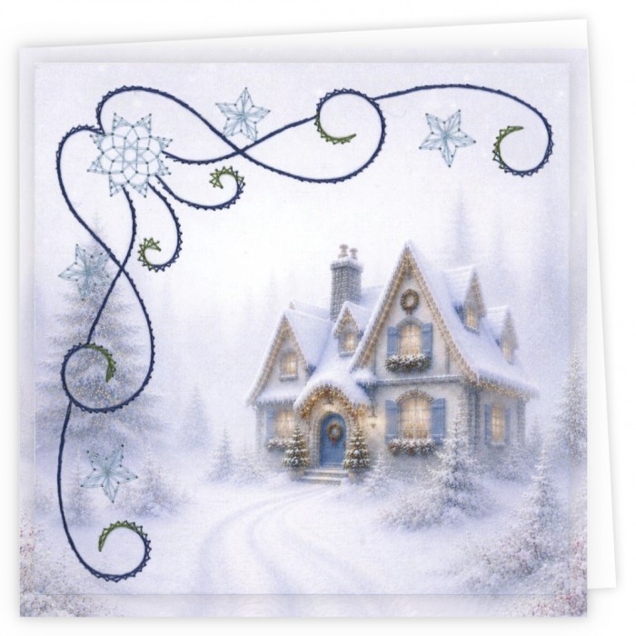 Stitch and Do Cards 44 - Blue Christmas Feelings
