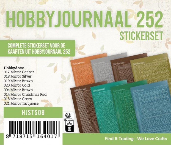 Stickerset Hobbyjournaal 252