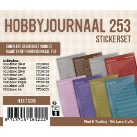 Stickerset Hobbyjournaal 253