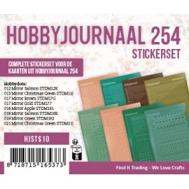 Stickerset Hobbyjournaal 254