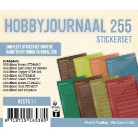 Stickerset Hobbyjournaal 255