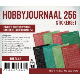 Stickerset Hobbyjournaal 256