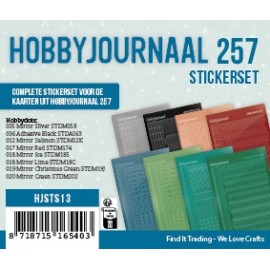 Stickerset Hobbyjournaal 257