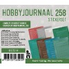 Stickerset Hobbyjournaal 258 (Dies - Berries Beauties - Whimsical Christmas - Festive Forest)