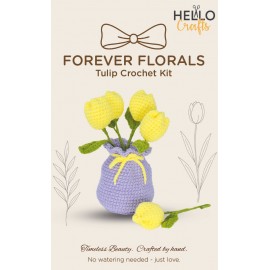Forever Florals - Yellow Tulips