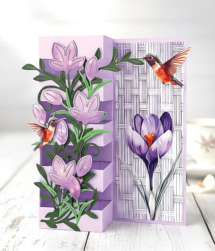 3D Pushout Sheet - Berries Beauties - First Blossoms - Blooming Tales