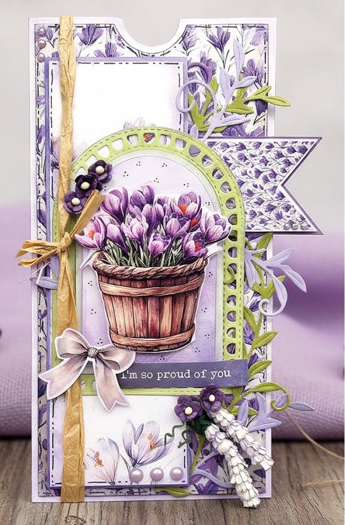 3D Pushout Sheet - Berries Beauties - First Blossoms - Crocus Charm
