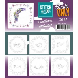 Nr. 47 Cards only for Stitch and Do