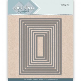 Card Deco Cutting Dies Nesting Rectangle