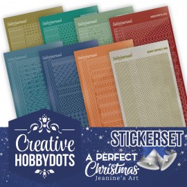 Creative Hobbydots Stickerset 27 -  Jeanine's Art -  A Perfect Christmas