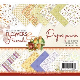 Paperpack - Precious Marieke - Flowers and Friends