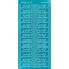 Hobbydots sticker HG - Mirror Azure Blue
