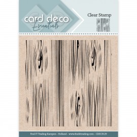 Card Deco Essentials Clear Stamps - Wood