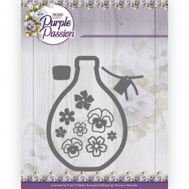 Dies - Precious Marieke - Purple Passion - Vase with Pansies