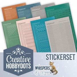 Creative Hobbydots Stickerset 31 - Amy Design - Whispers of Winter