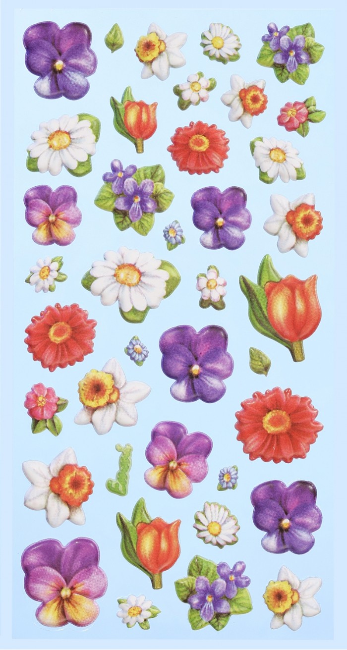 SOFTY-Stickers Bloesems