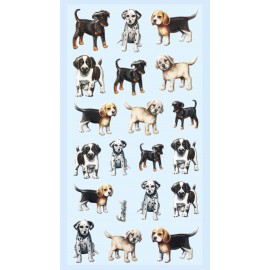 CREApop® SOFTY Stickers Honden