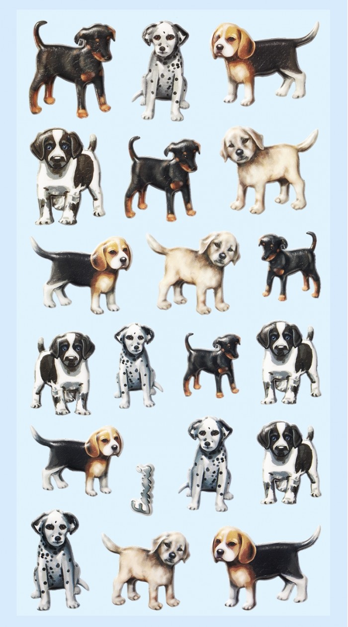 CREApop® SOFTY Stickers Honden