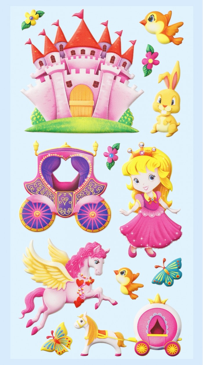 CREApop® Softy-Stickers Prinses III