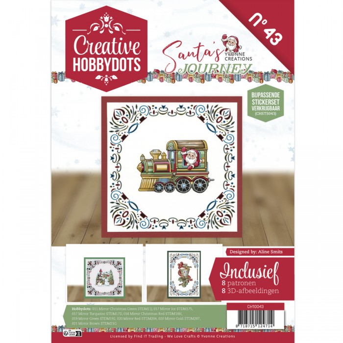 Creative Hobbydots 43 - Yvonne Creations - Santa's Journey