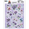 3D Cutting Sheets - Yvonne Creations - Very Purple - Small Elements B