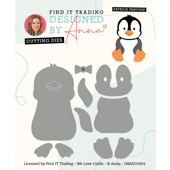 Designed by Anna - Mix and Match Cutting Dies - PATRICK PENGUIN