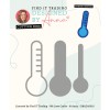 Designed by Anna - Mix and Match Cutting Dies - THERMOMETER