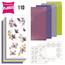 Sparkles 110 - Precious Marieke -  Butterflies in Purple