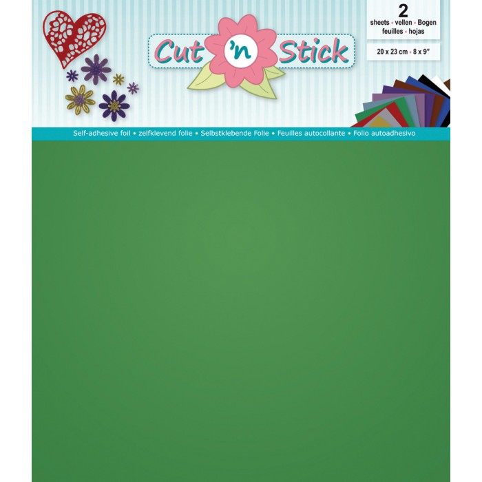 Cut & Stick Spiegel Groen