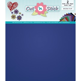 Cut & Stick Spiegel Blauw