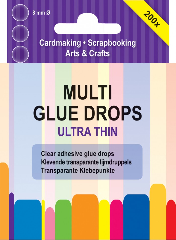Multi Glue Drops lijmdruppels extra dun (10x)