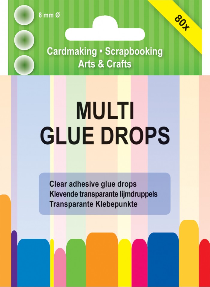 Multi Glue Drops lijmdruppels 8 mm (10x)