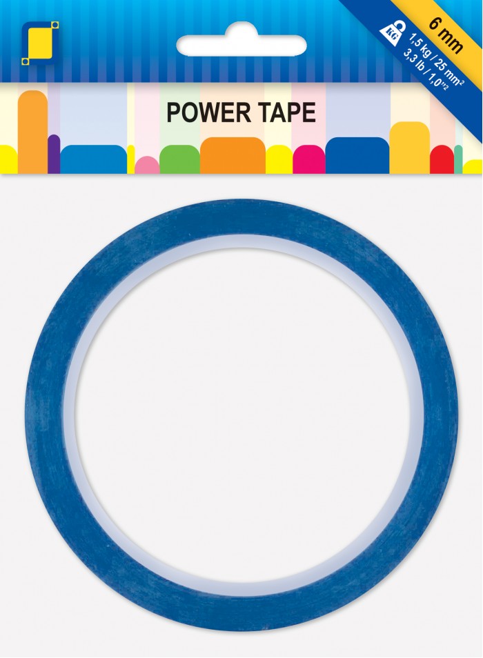 Power Tape 10 mtr x 6 mm (10x)