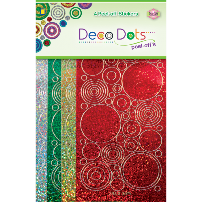 Deco Dots Diamond Peel-off Stickers