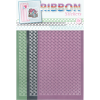 Ribbon stickers Bloemen