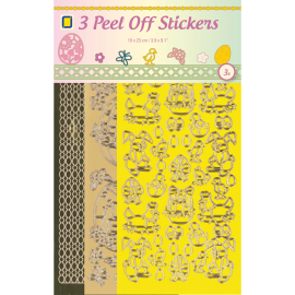 Peel off stickers 3-pack Pasen