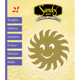 Sandy Art® Sjabloon Zon