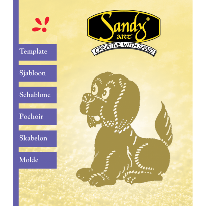 Sandy Art® Sjabloon Hond
