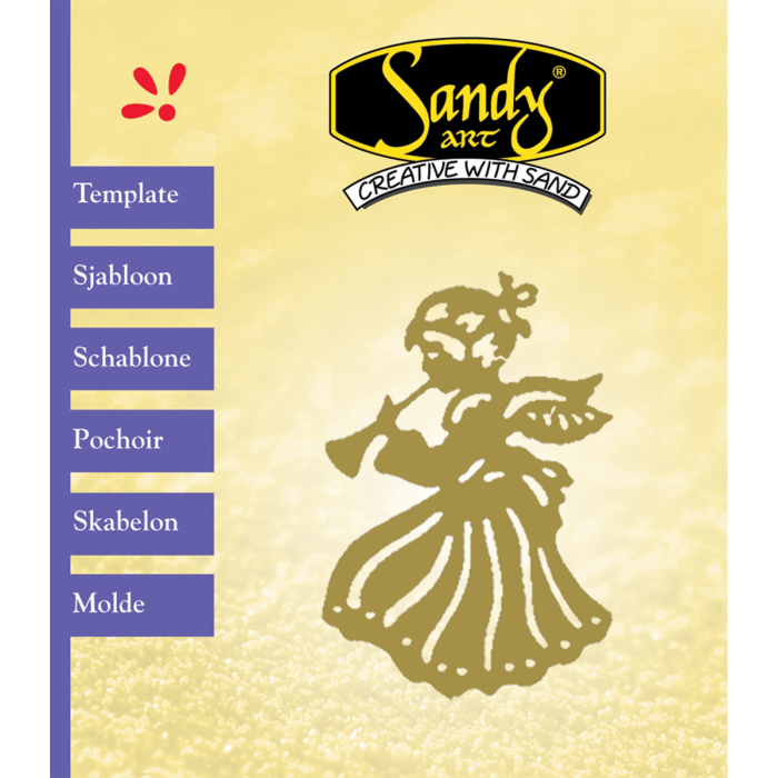Sandy Art® Sjabloon Engel