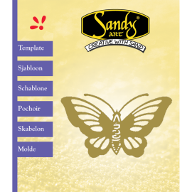 Sandy Art® Sjabloon Vlinder