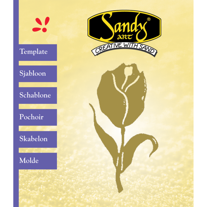 Sandy Art® Sjabloon Tulp