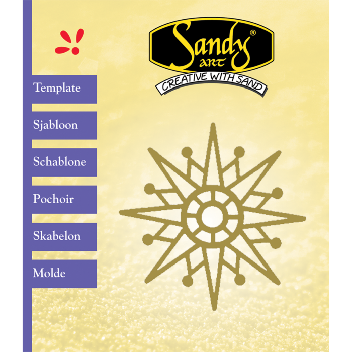 Sandy Art® Sjabloon Kerstster