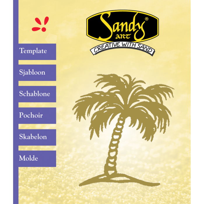 Sandy Art® Sjabloon Palmboom