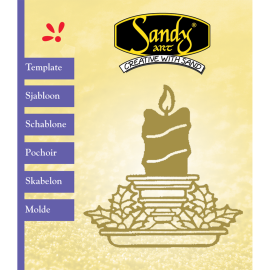 Sandy Art® Sjabloon Kandelaar