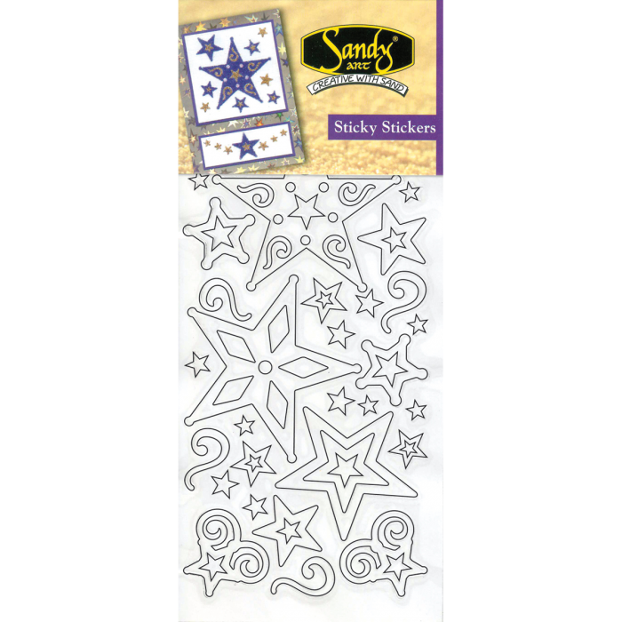 Sandy Art® Sticky Stickers Sterren
