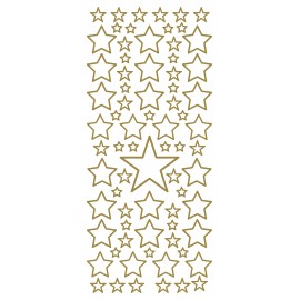 Sticker Stars Gold (x10)