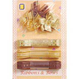 Ribbons & bows Brown