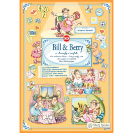MRJ 3D boek Bill &amp; Betty