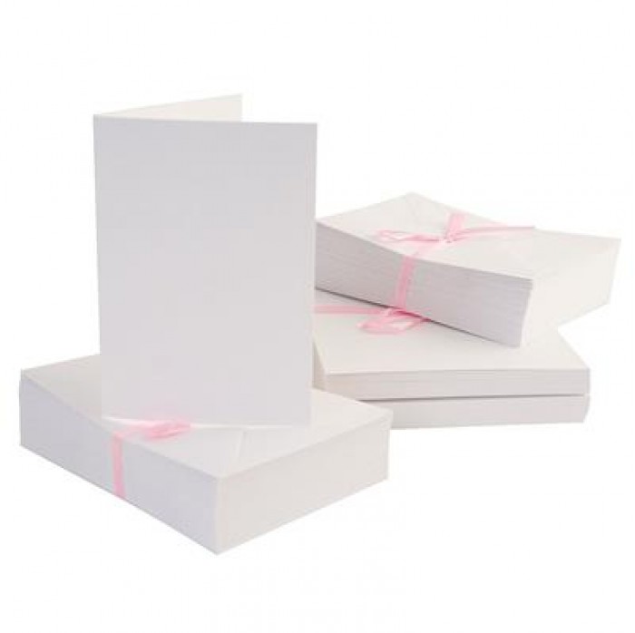A6 Cards/Envelopes (100pk) - White