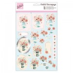 Foiled Decoupage - Blooming Delight